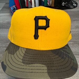 Pittsburgh Pirates Yellow and Camo New Era 59FIFTY